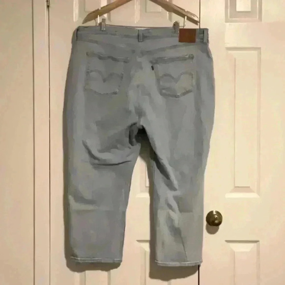 LEVI’S Wedgie Straight Denim Jeans  Size 22W - Picture 3 of 6